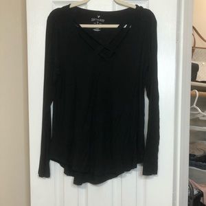 American Eagle Long Sleeve Top